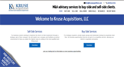 Desktop Screenshot of kruseacquisitions.com